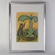 Henry Heerup tryk
Jæger og blå fugl
39,5 cm