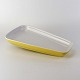 Lyngby trekantet fad
Gul glasurfarvet
24,5 cm