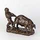 Vincenzo Jerace bronzefigur
Dreng med gris
20 cm
