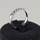 Alliancering14kt hvidguldStr 54